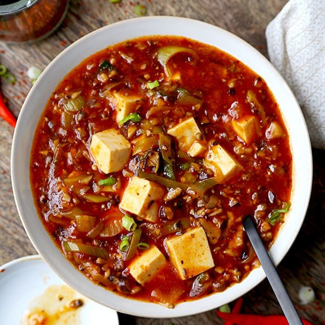 The Best Vegan Mapo Tofu