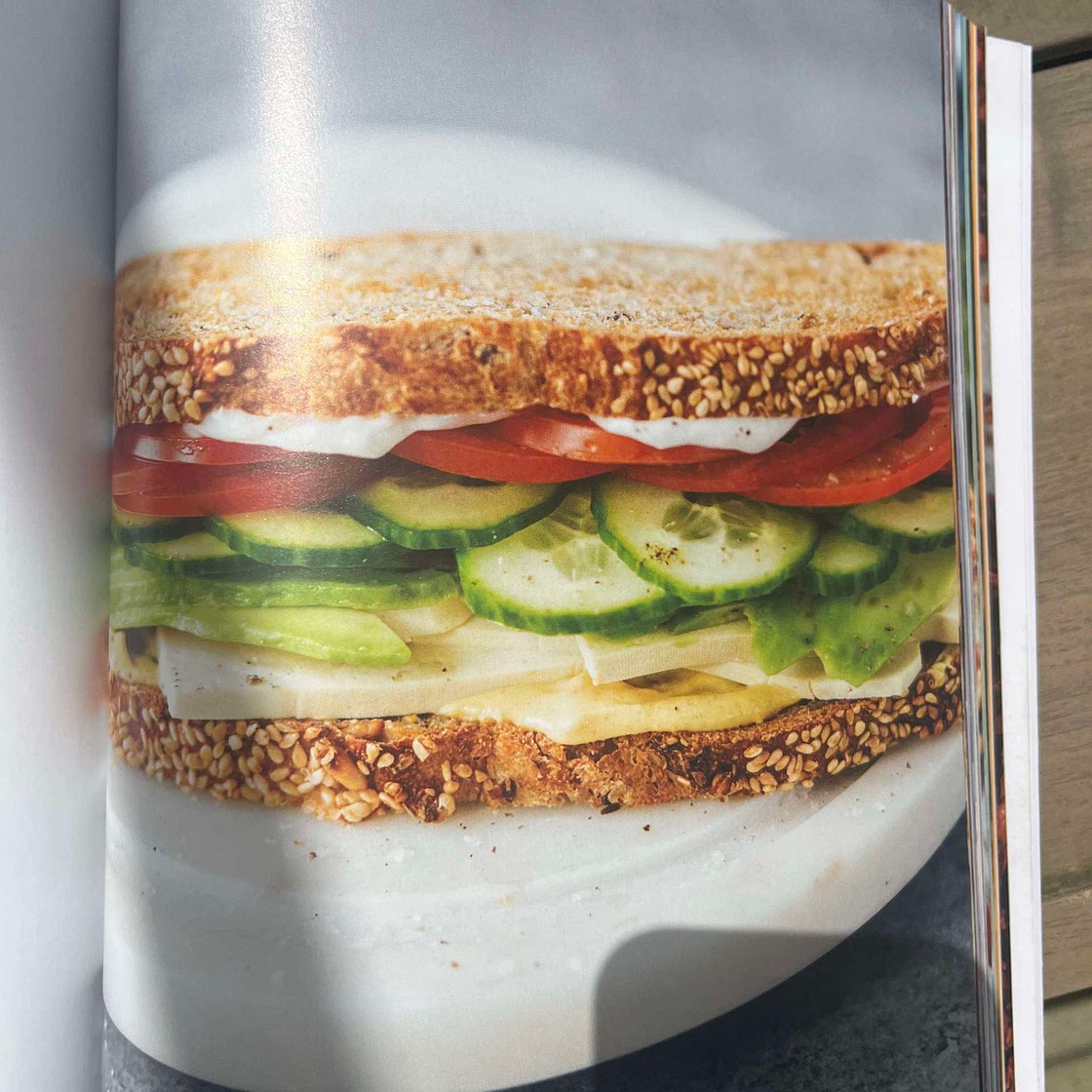 OG sandwich tofu végane pour gens actifs