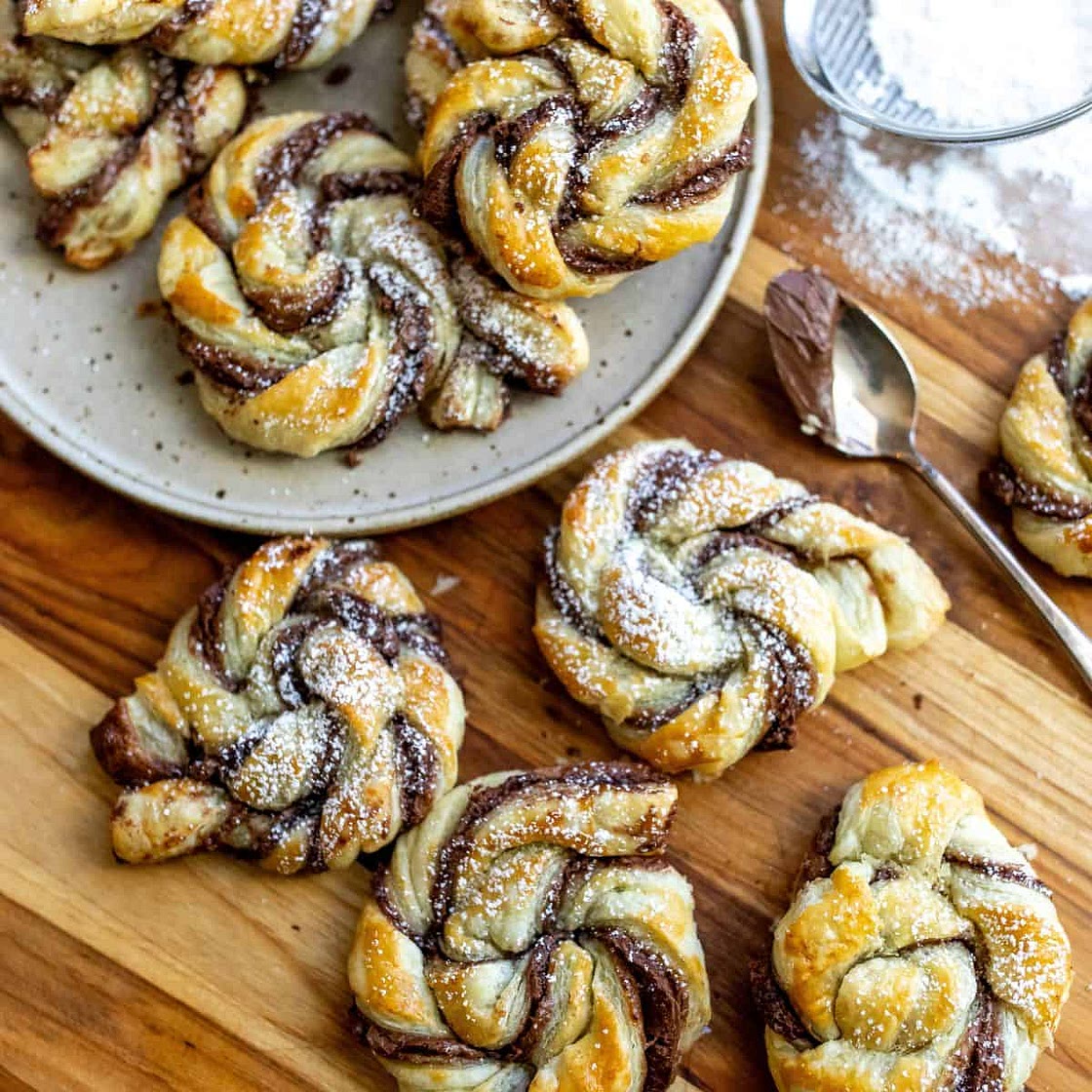 Nutella Puff Pastries