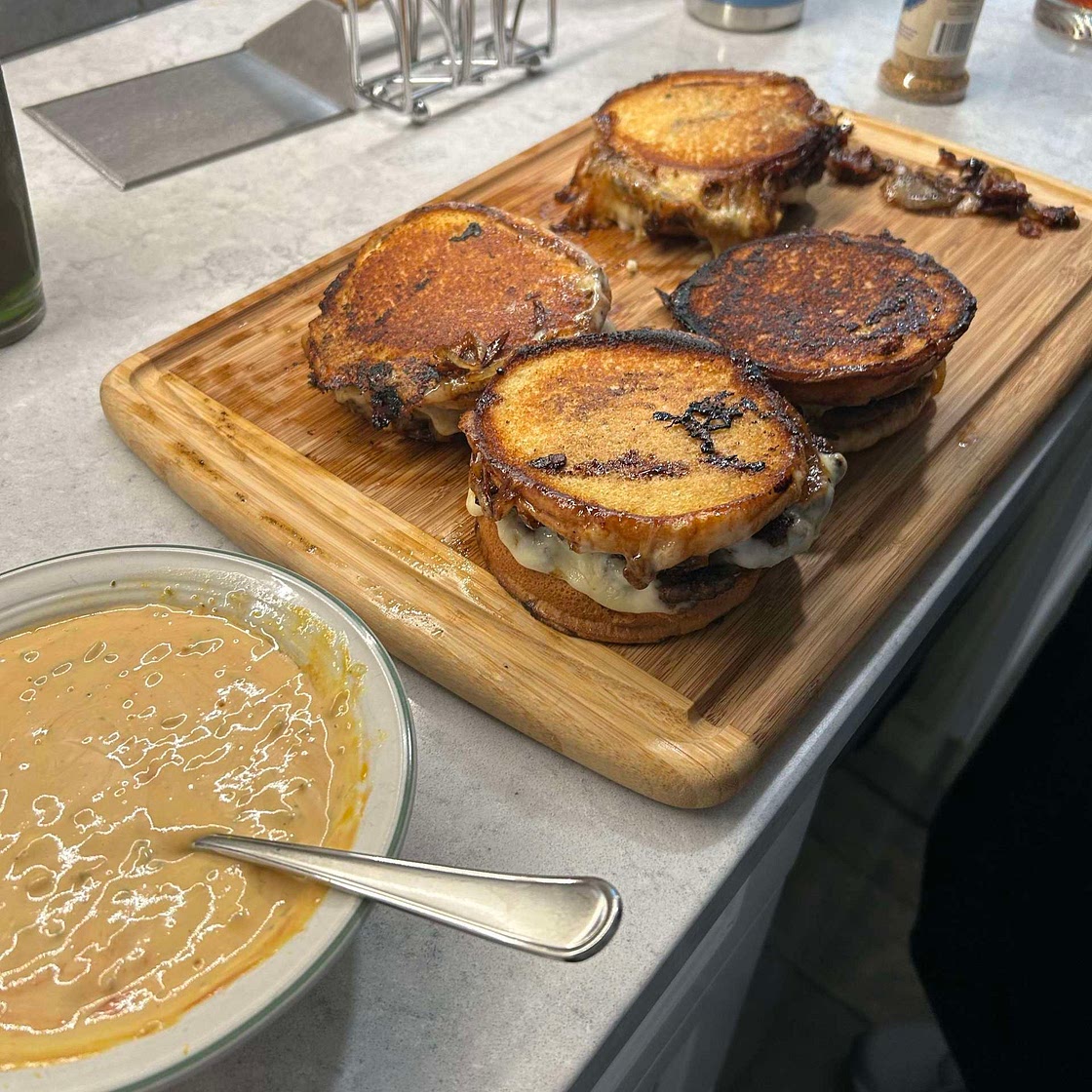Smashburger Patty Melt