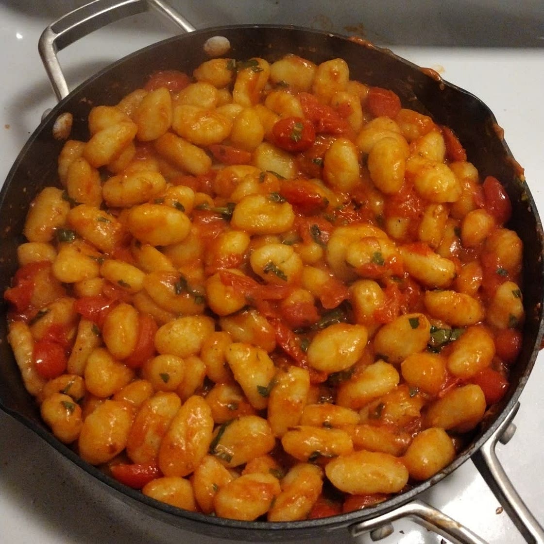 Tomato & Goats’ Cheese Gnocchi
