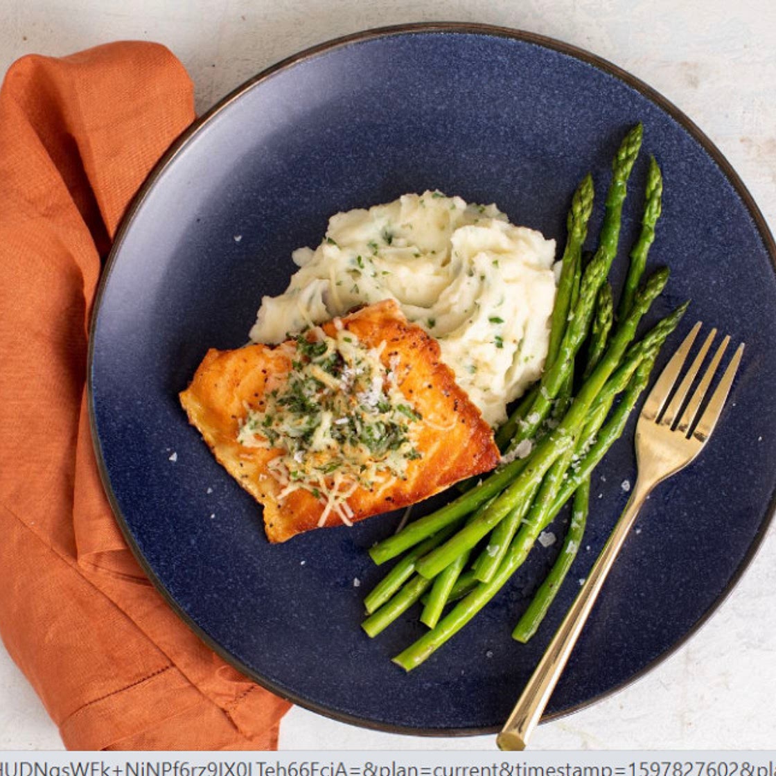 Parmesan-Herb Salmon