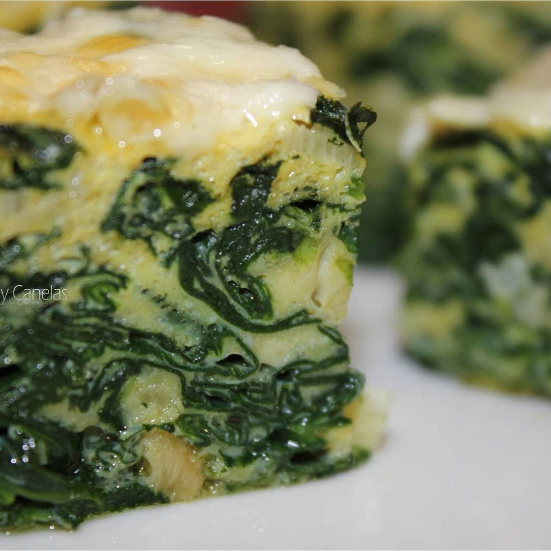 Pastel de atún y espinacas