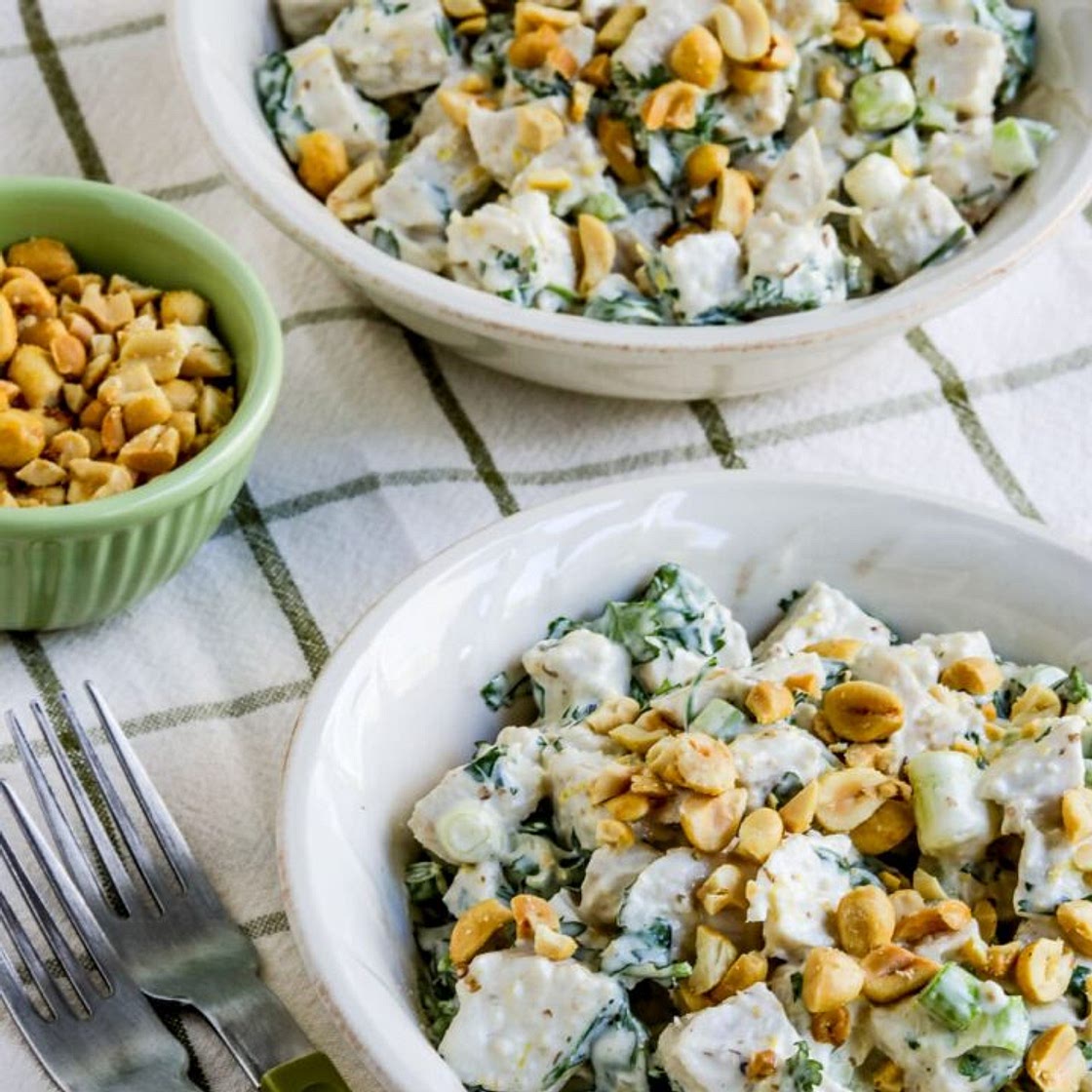 Spicy Chicken Salad with Ginger and Lemon