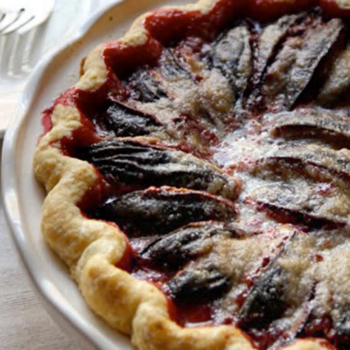 End of Summer Prune Plum Pie