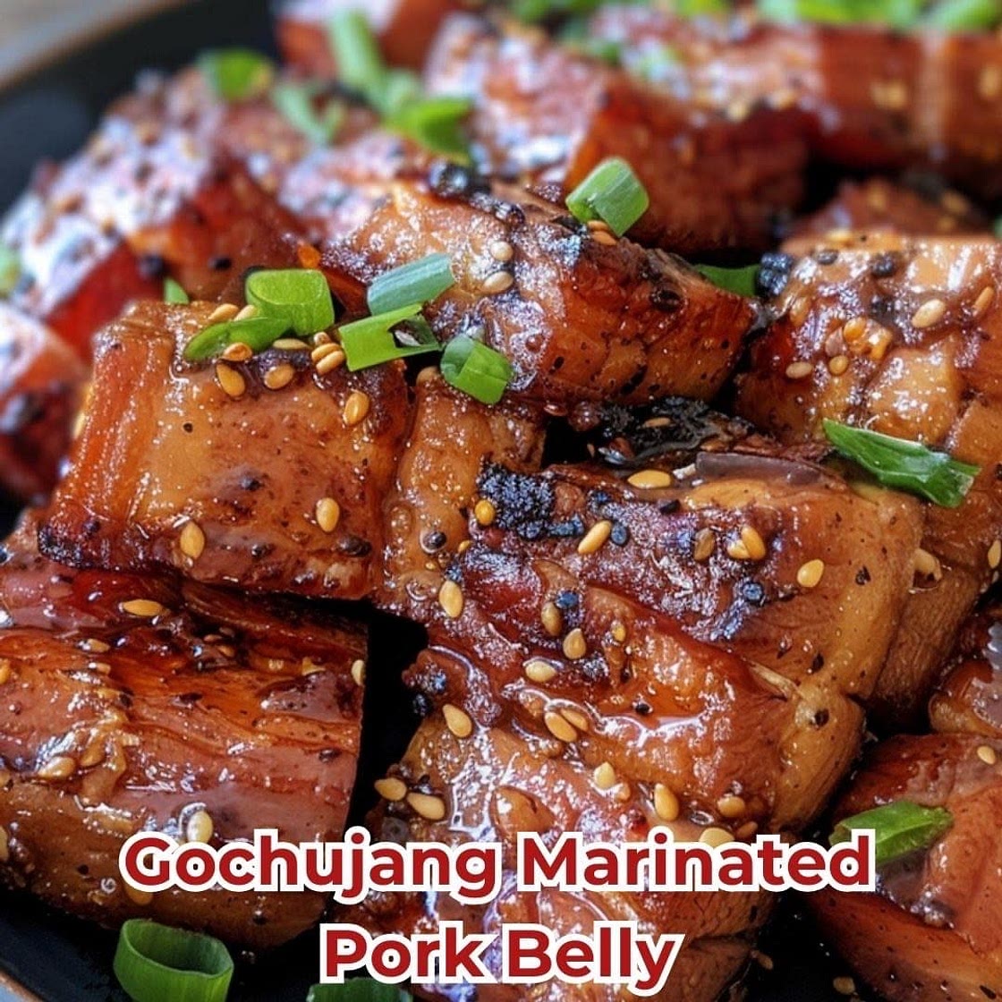 Gochujang Marinated Pork Belly