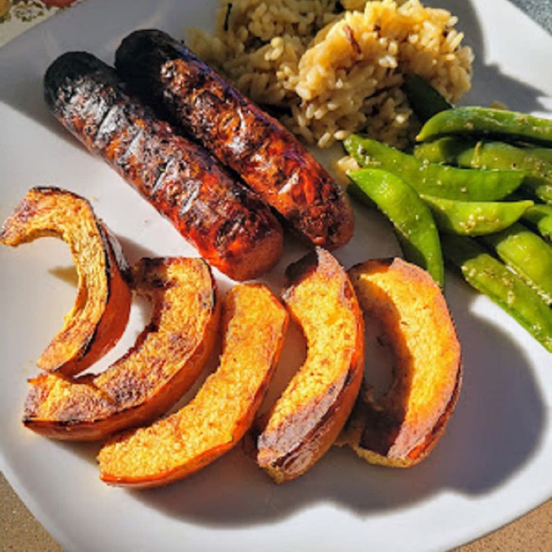 Grilled Acorn Squash