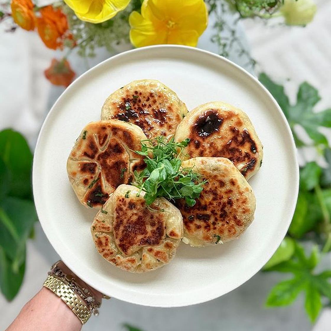 NAAN LÉGUMES rôtis / mozzarella