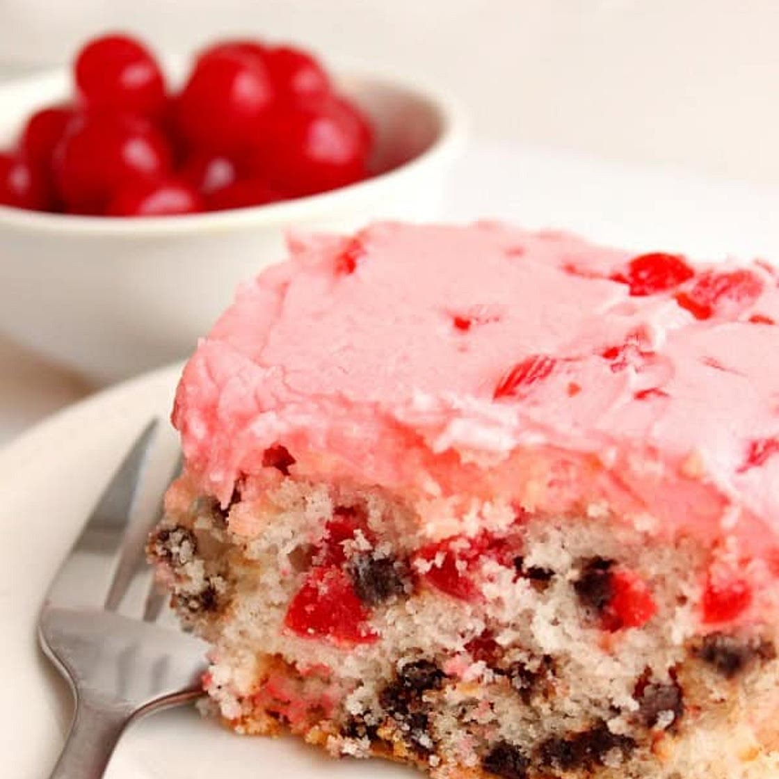 Cherry Chocolate Chip Cake Recipe