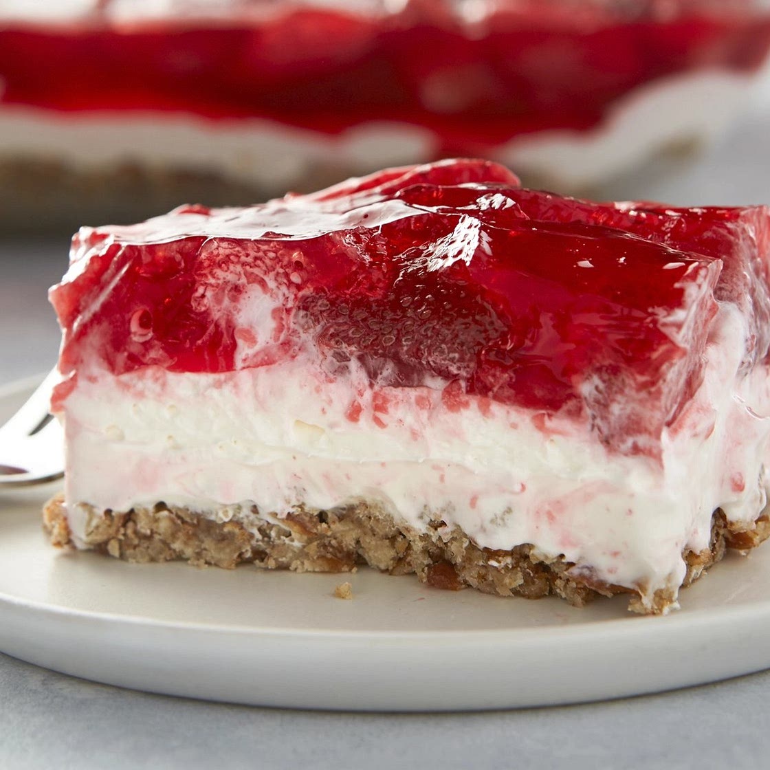 Strawberry-Pretzel Salad