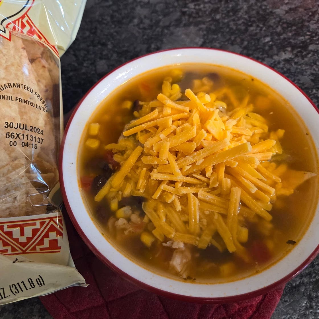 Six Can Chicken Tortilla Soup