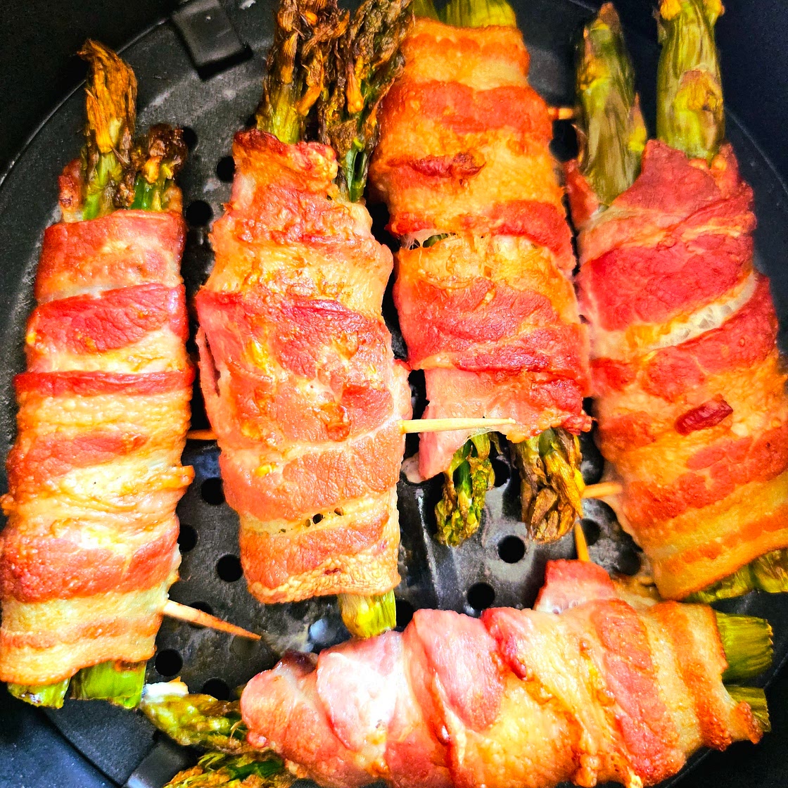 Air Fryer Asparagus Bacon Wrap