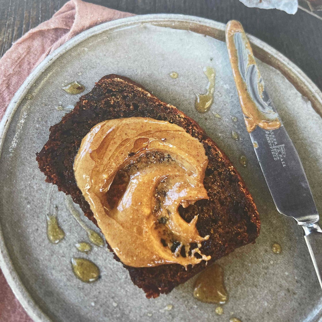 Banana bread with chocolate chips
