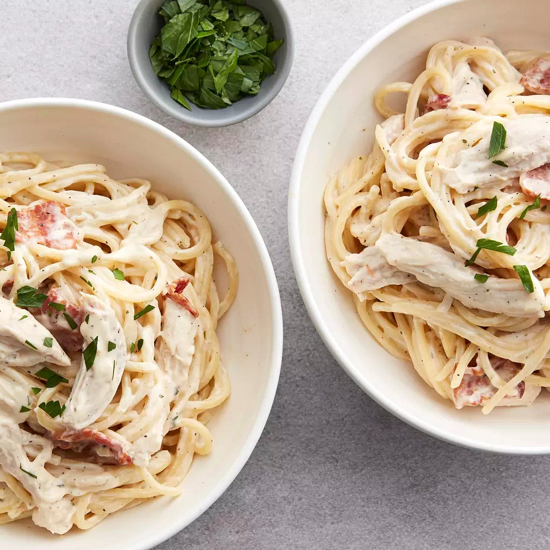 Slow-Cooker Bacon-Ranch Chicken and Pasta