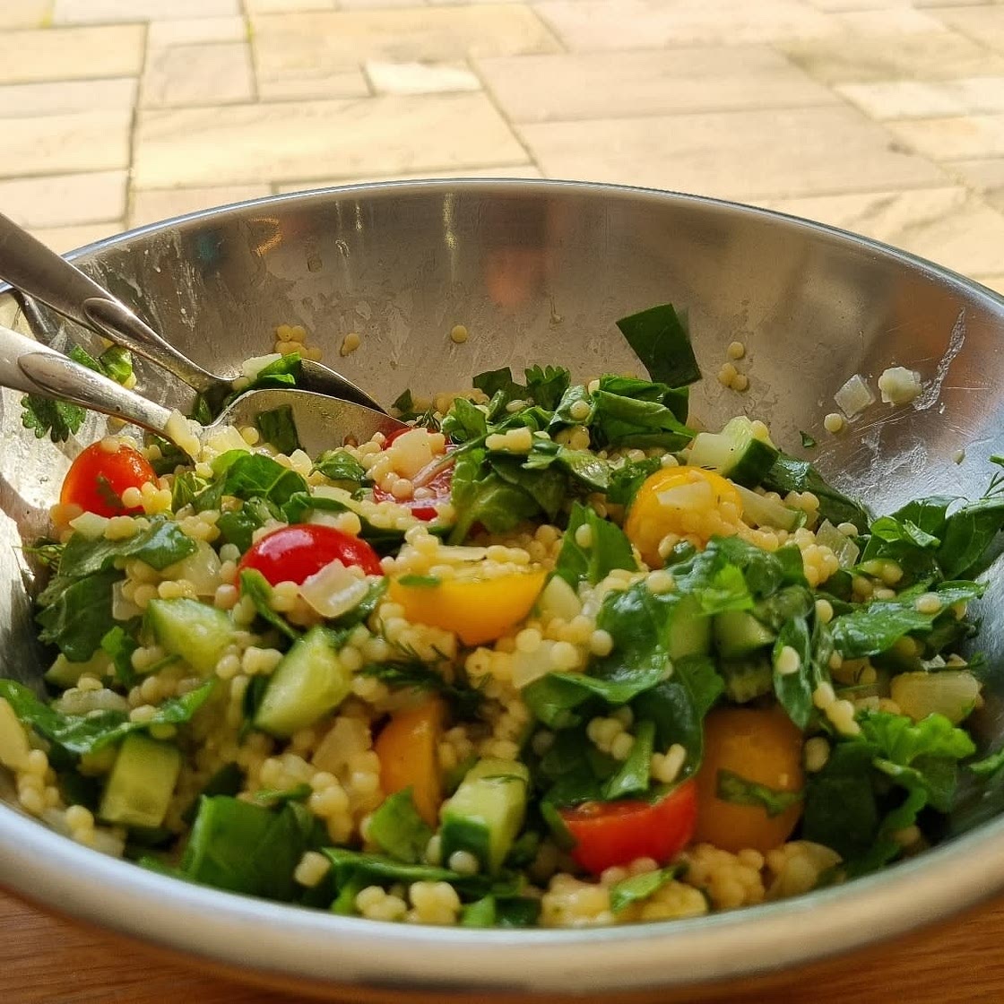Pearl Couscous Salad