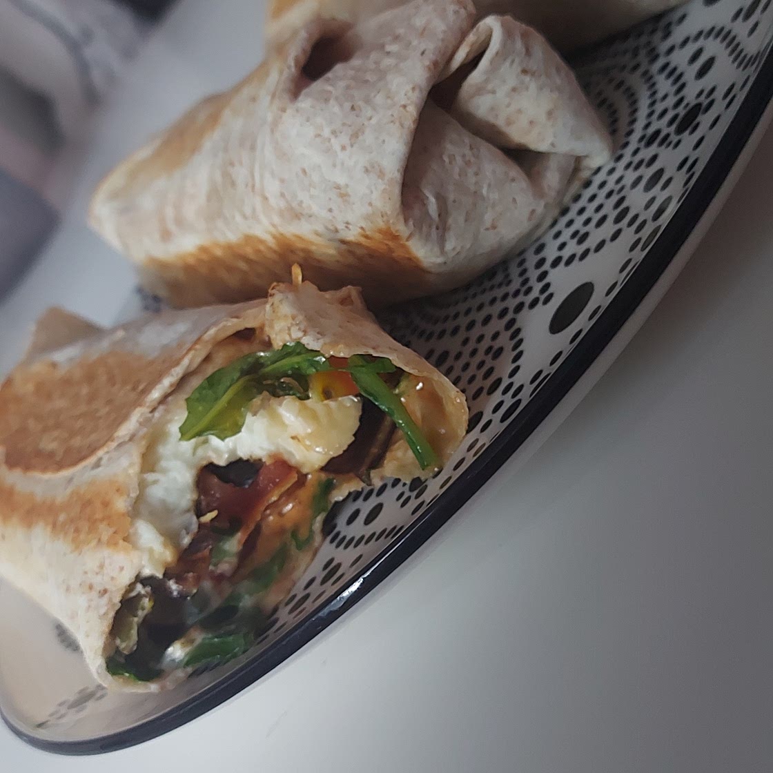 Grillgemüse Halloumi-Wraps