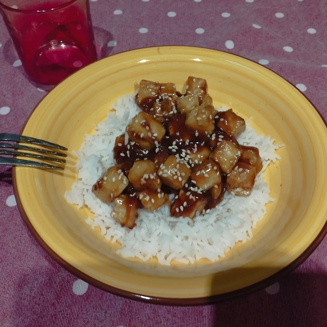 tofu agrodolce