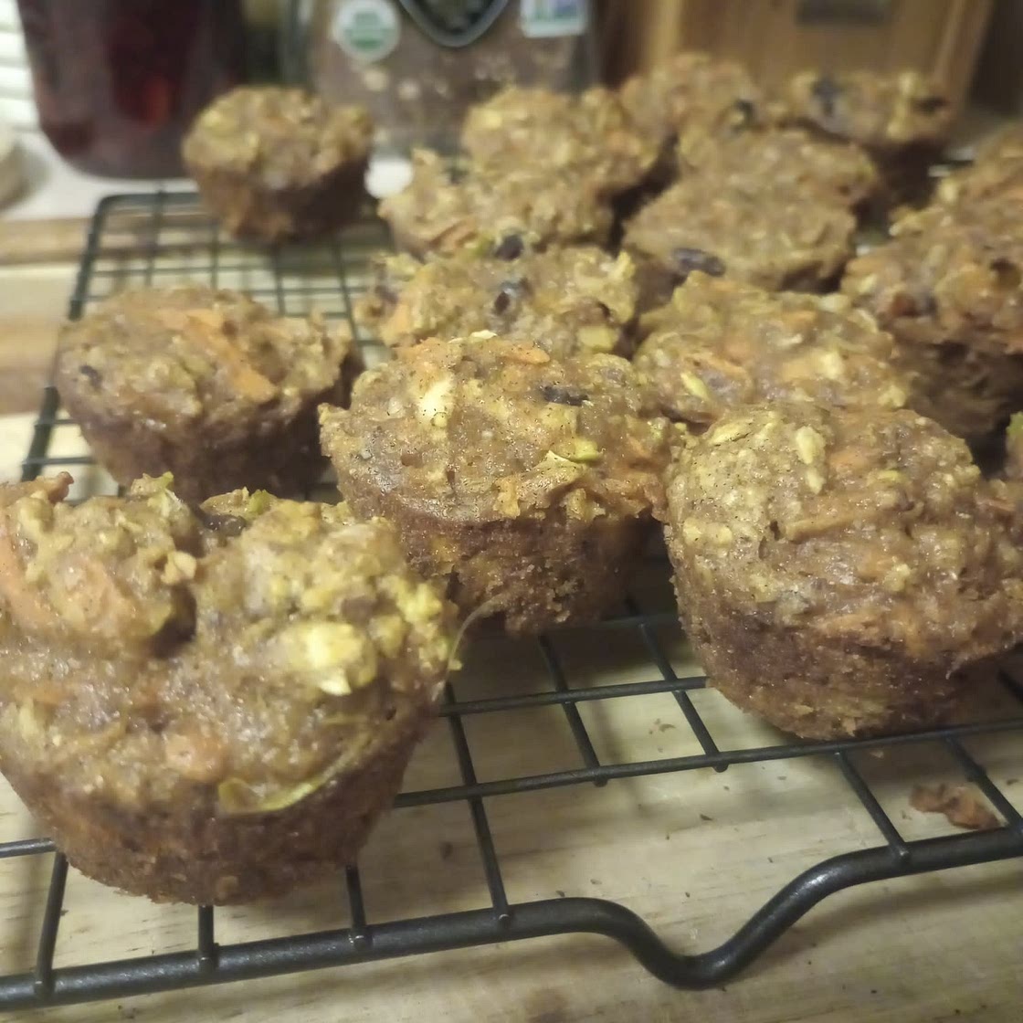 Healthy Morning Glory Breakfast Muffins