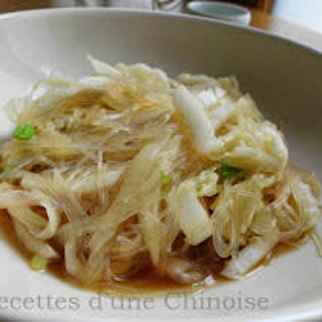 Vermicelles
Sautés au Chou chinois