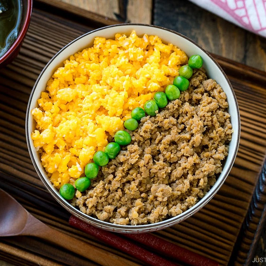 Soboro Don (Ground Chicken Bowl)