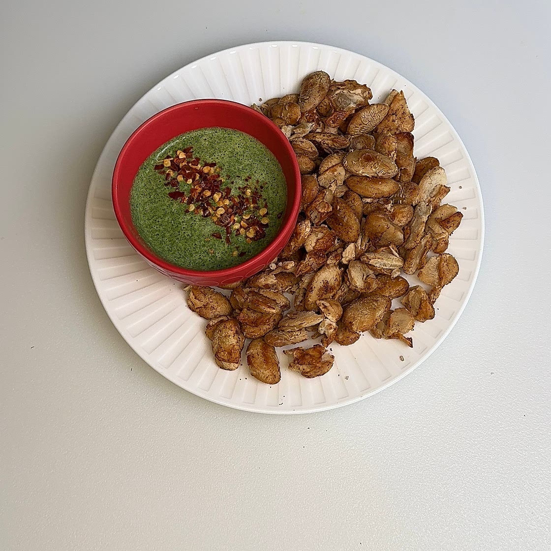 Crispy Butter Beans