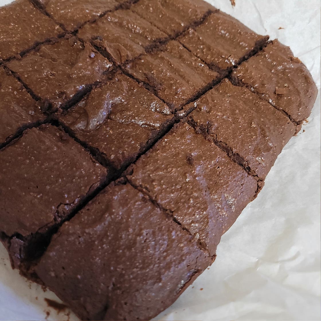 WHOLE FOOD TAHINI BROWNIES 🤍