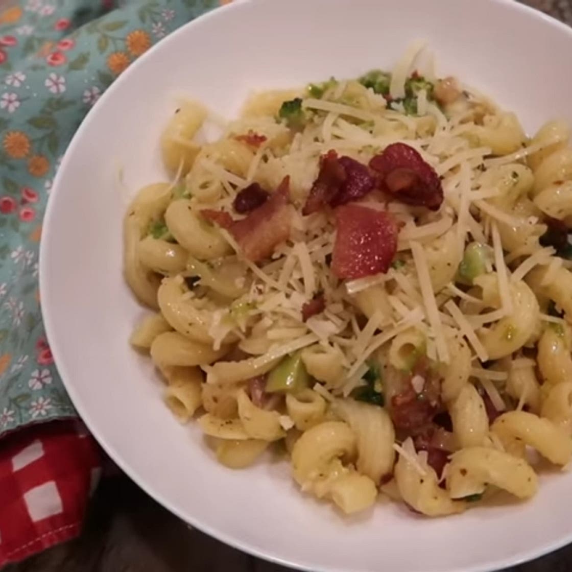 Summer Bacon pasta