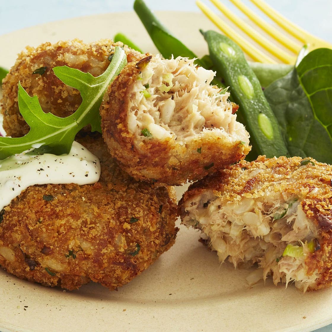 Easy tuna and rice patties recipe