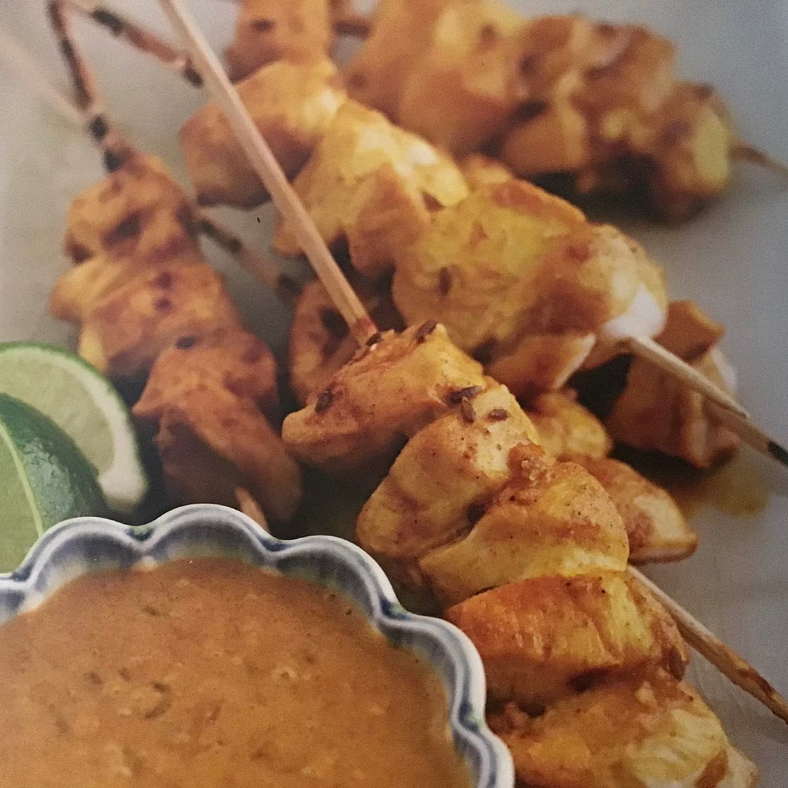 BenKat’s Chicken Satay Skewers
