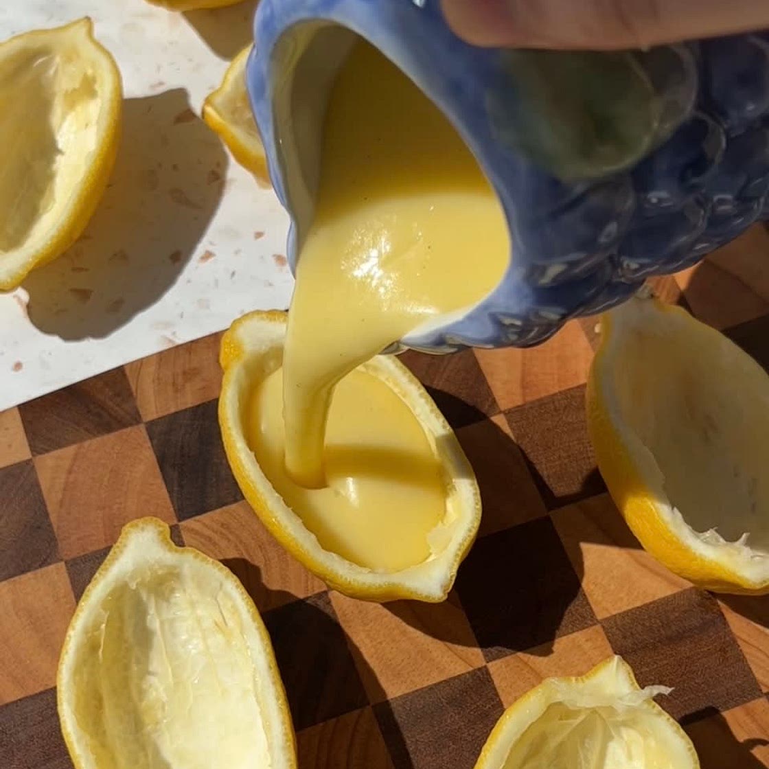 Lemon Possets 