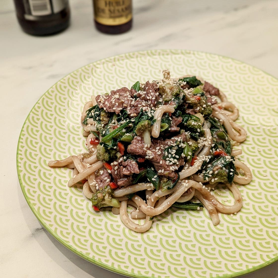 Nouilles au boeuf épices (Wagamama)