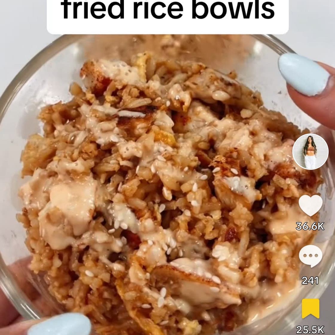 High Protein Chicken Fried Rice
