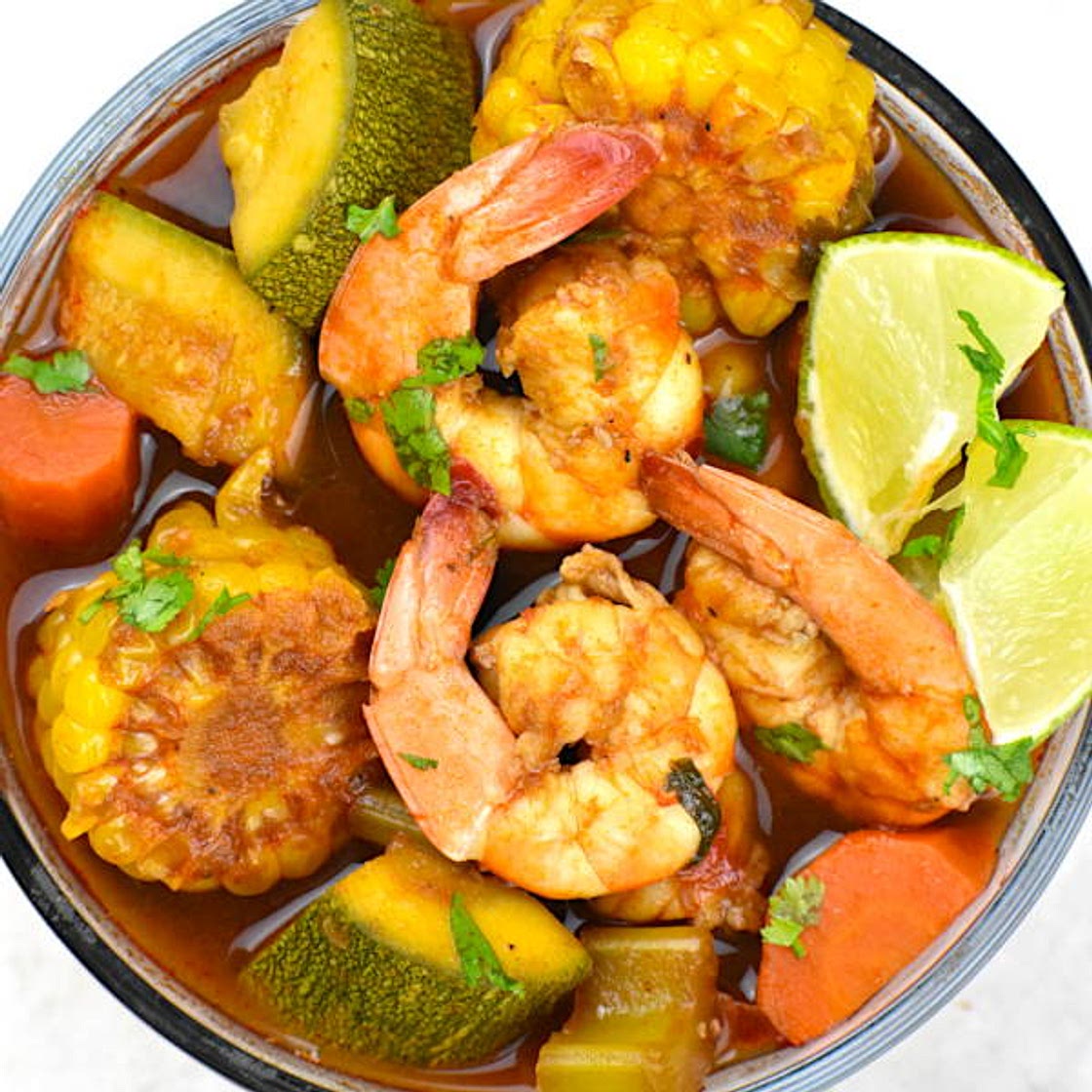 Caldo De Camaron (Mexican Shrimp Soup)