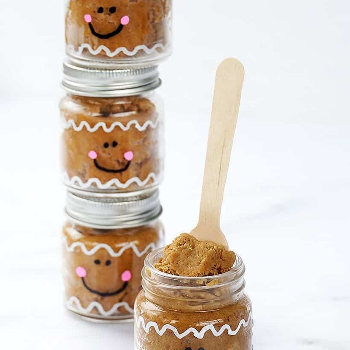 Edible Gingerbread Cookie Dough