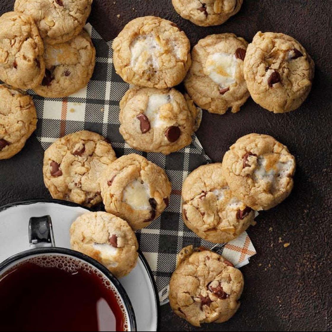 Oatmeal S’mores Cookies