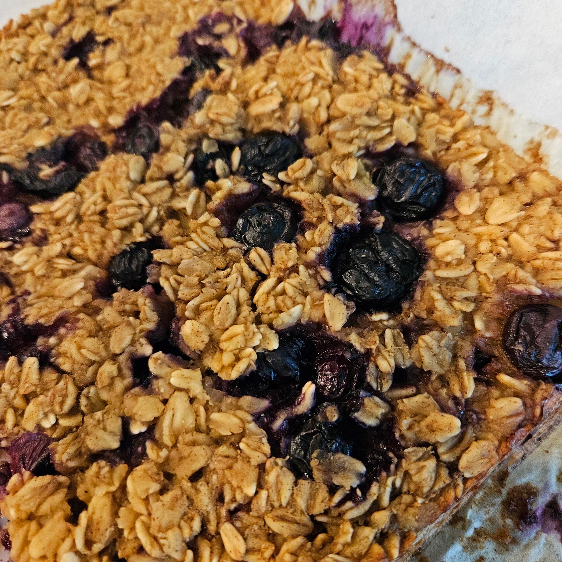 Blueberry Baked Oatmeal