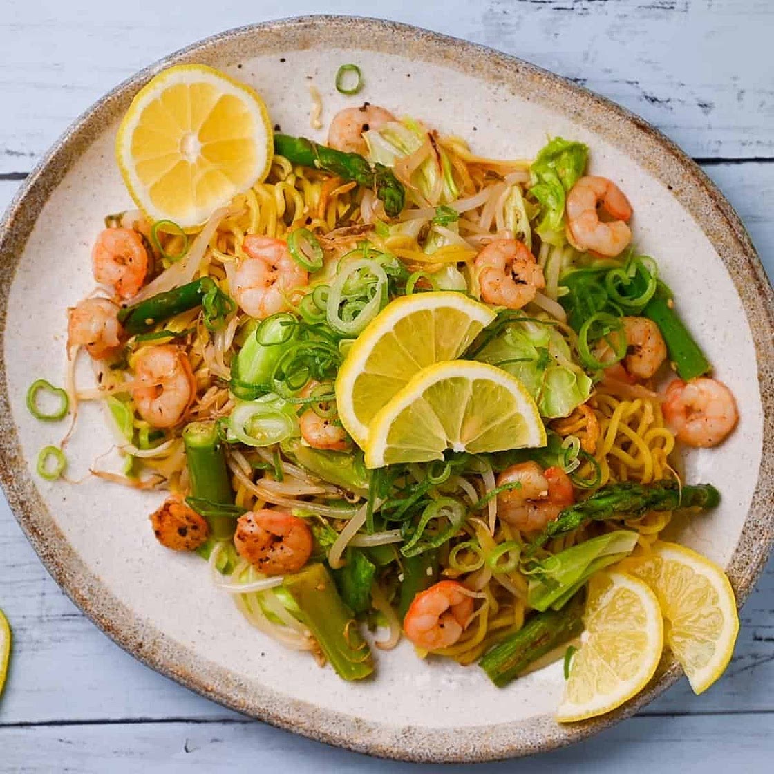 Shio Lemon Seafood Yakisoba