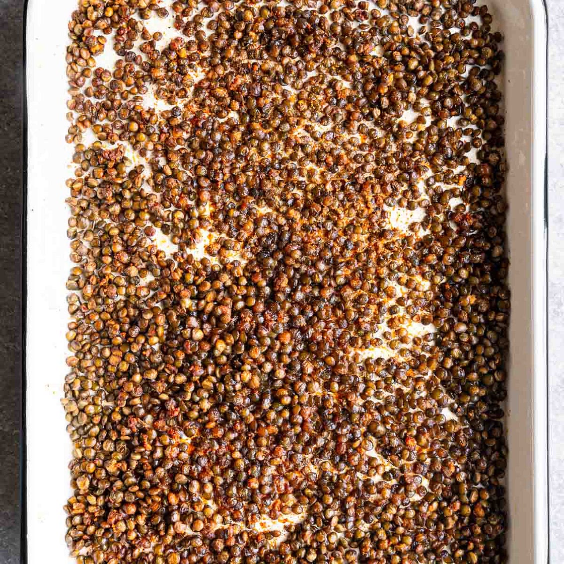 How to Roast Lentils (Instructions & Recipe)