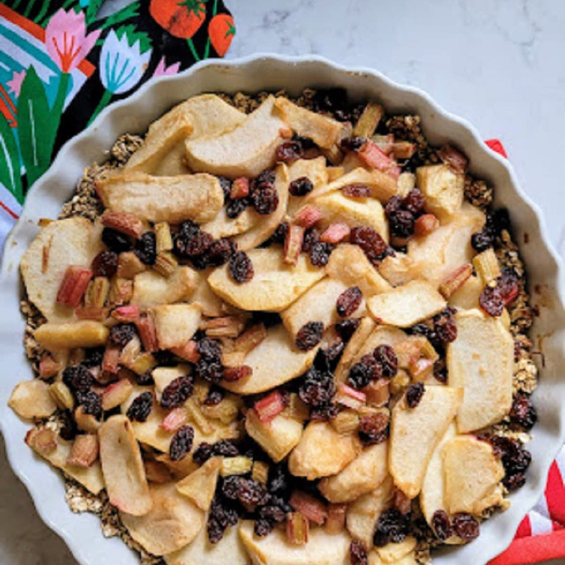 Oat Crust Fruit Pie