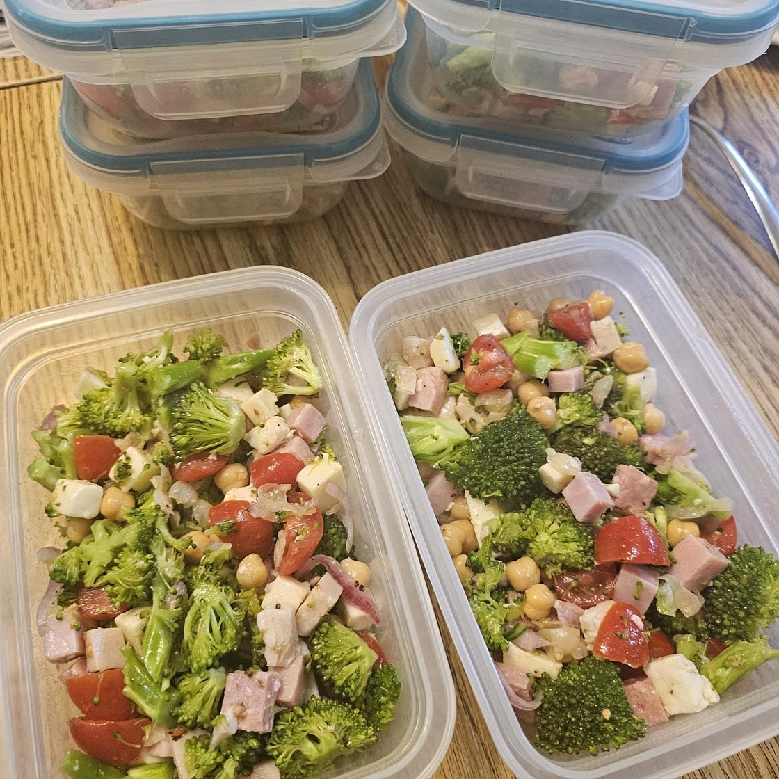 Italian Sub Broccoli Salad