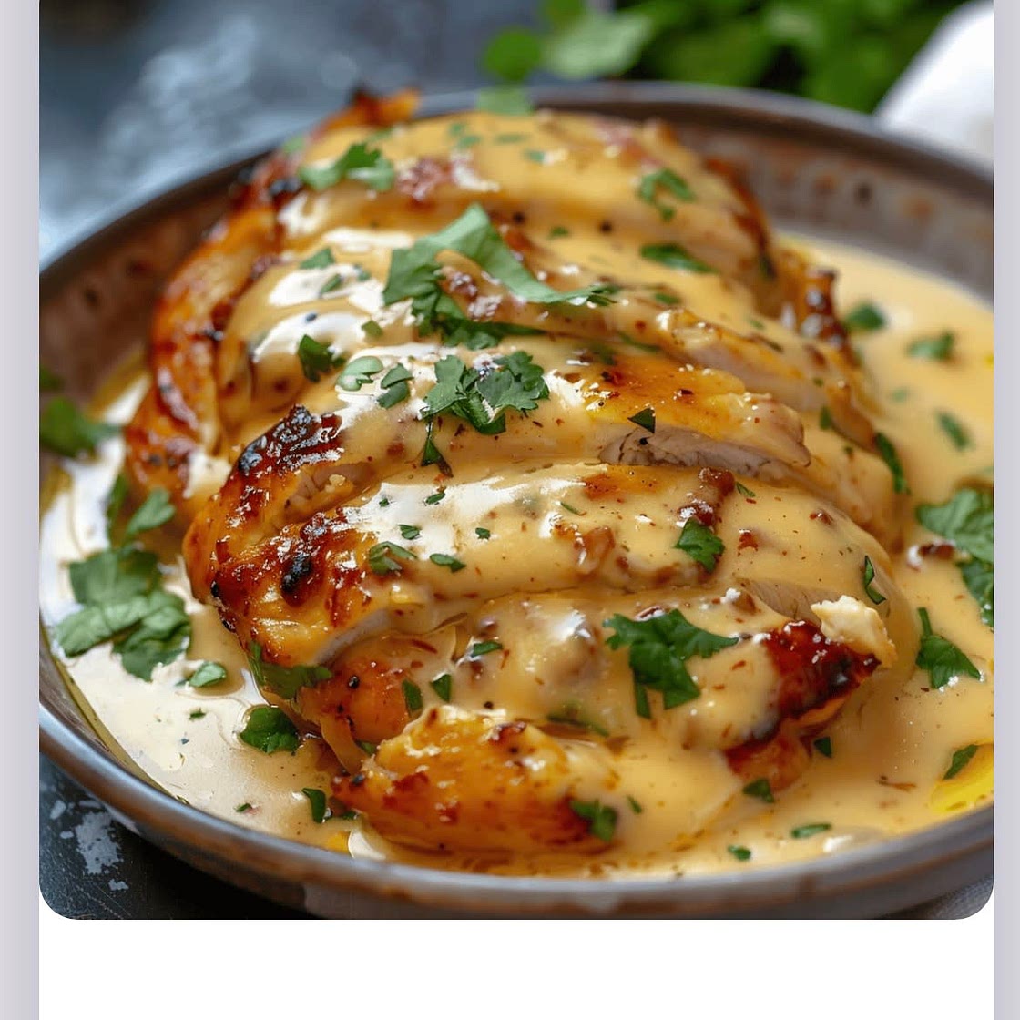 Mexican chicken with Cheese sauce