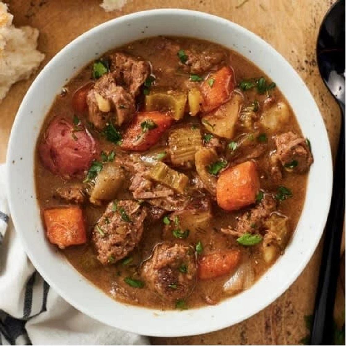 Crockpot Beef Stew (modified from original)