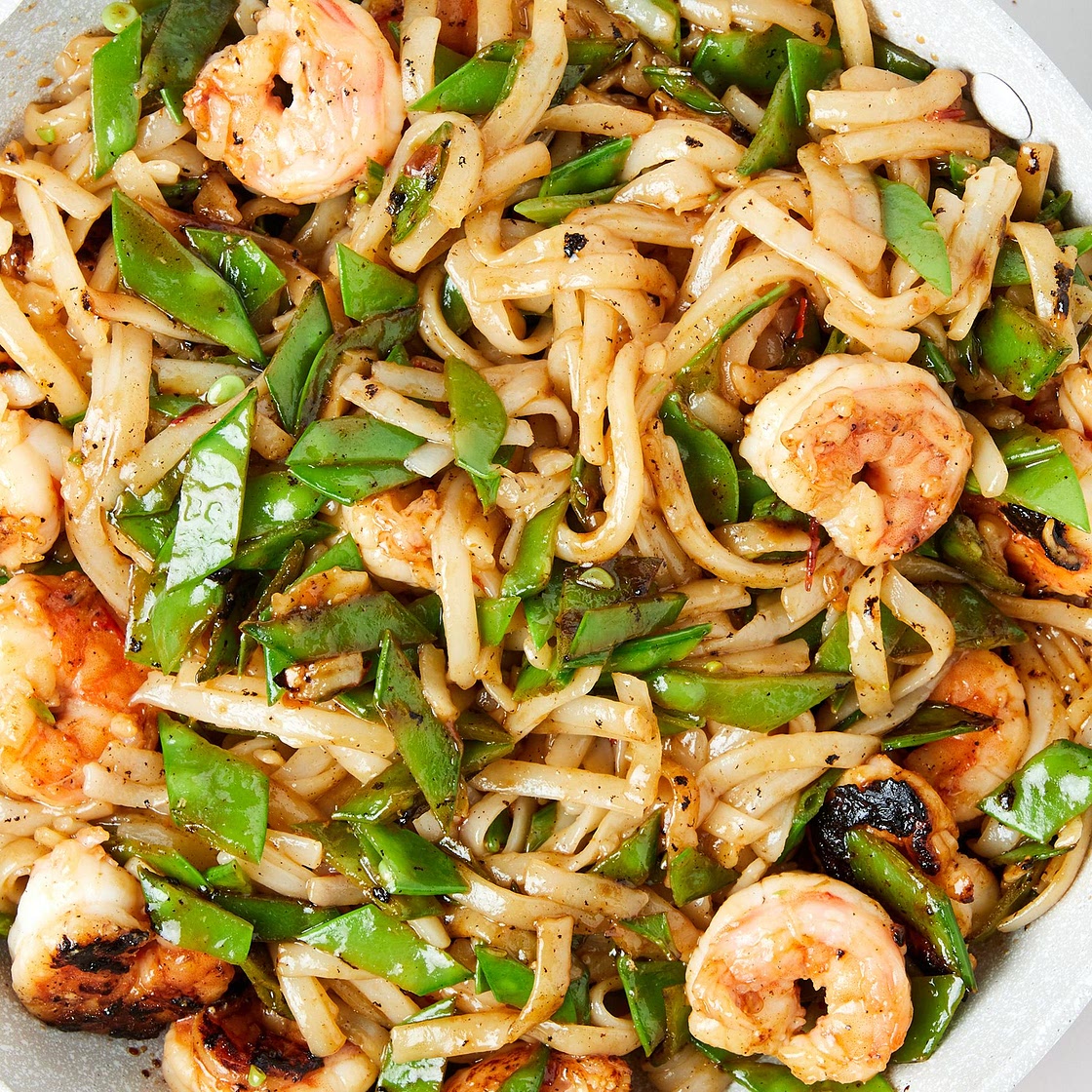 Shrimp & Snow Pea Stir-Fry