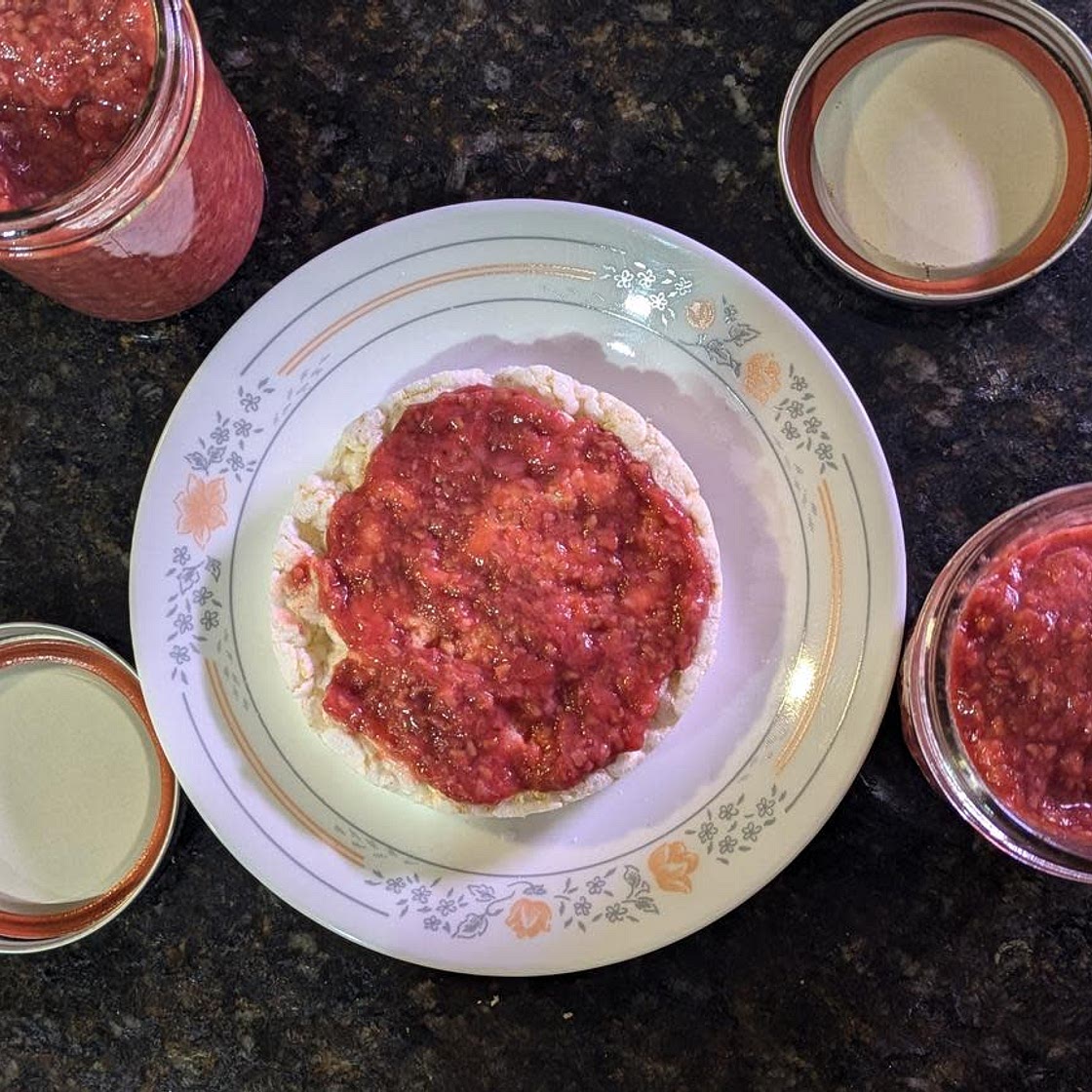 Low Sugar Berry Jam