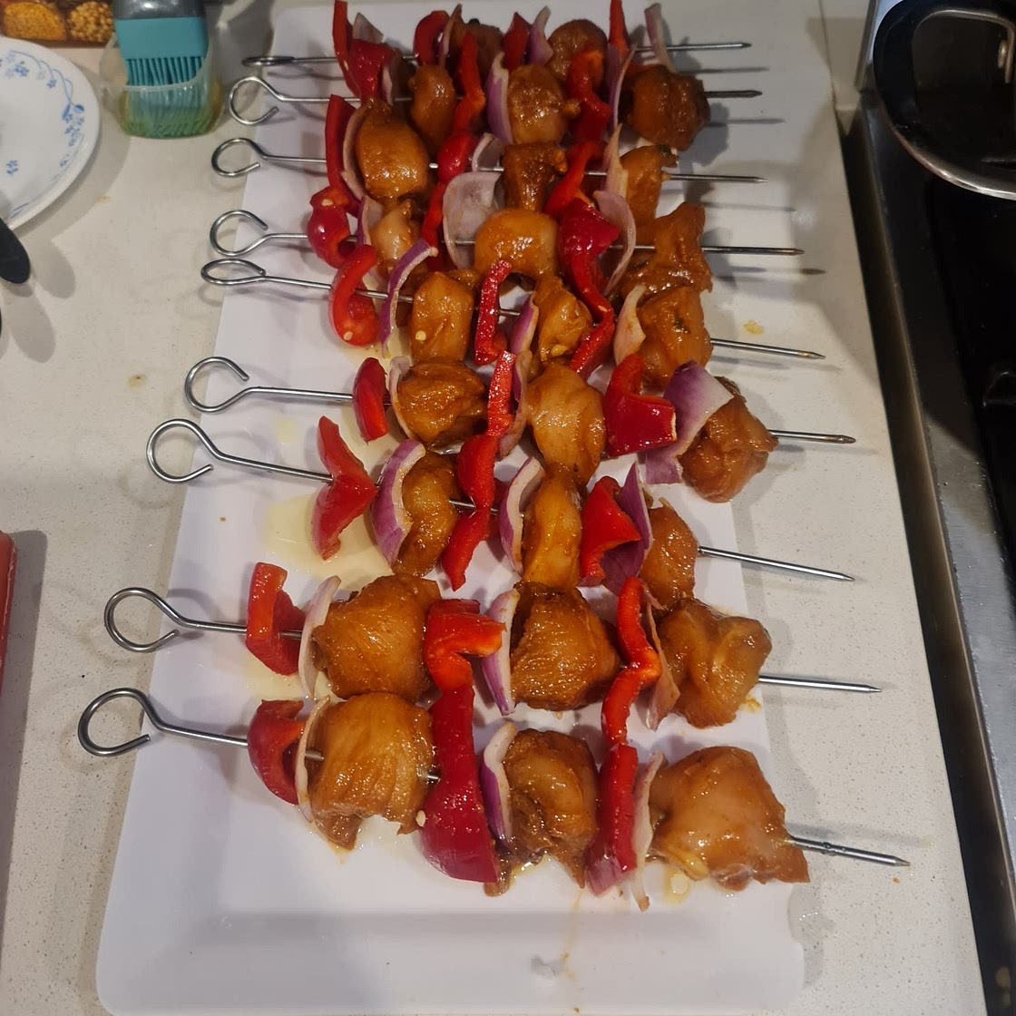 Chicken Shashlik Skewers