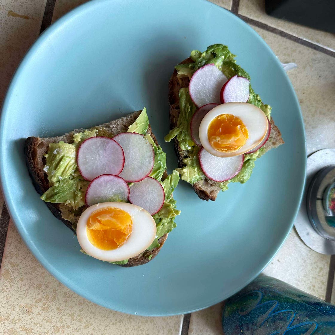 jammy marinated eggs