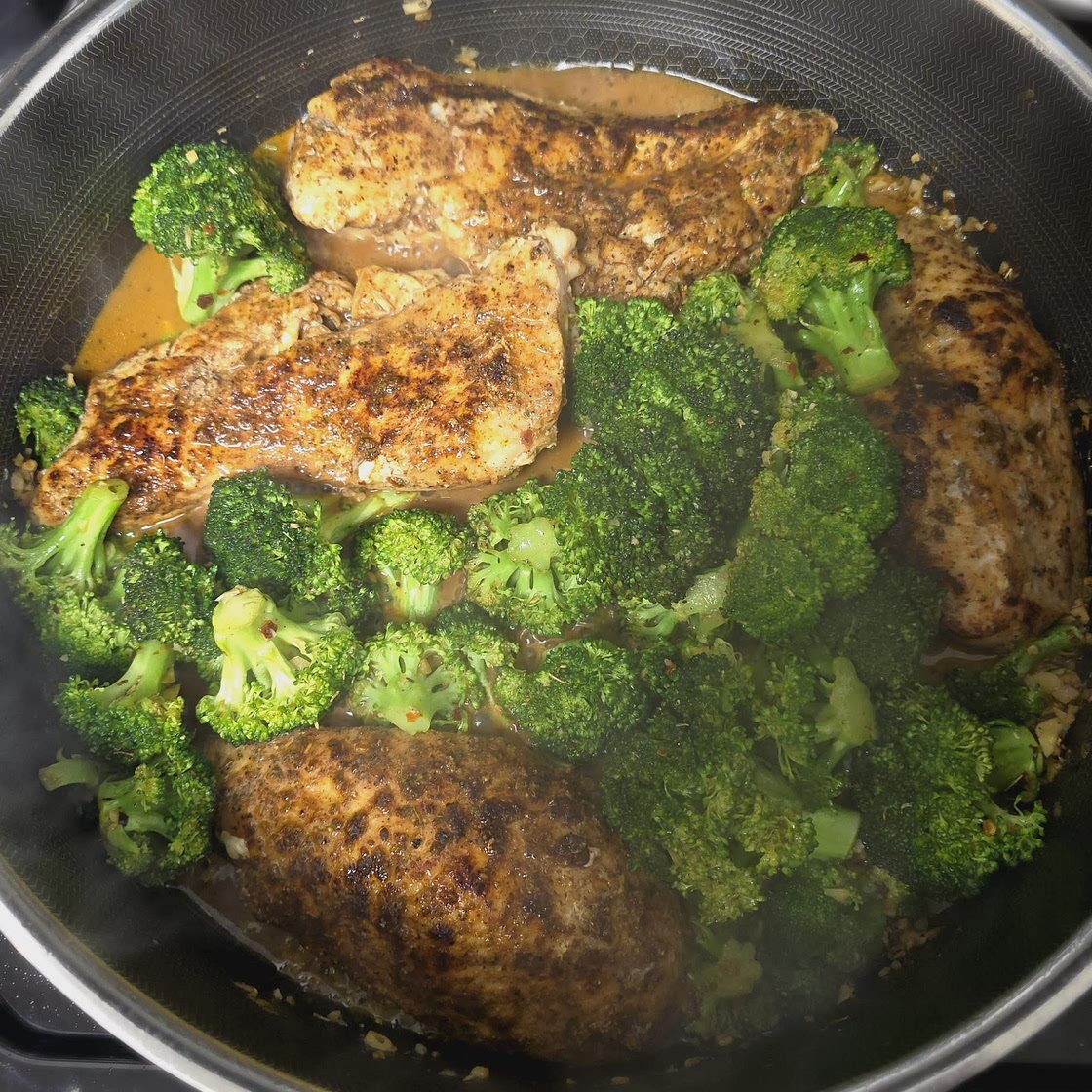 Garlic Butter Chicken and Broccoli (20 Minutes!)