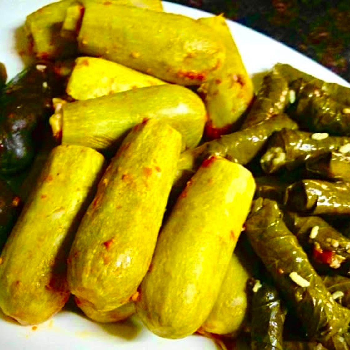 Mehshi Warak Enab, Kousa W’ Batenjen