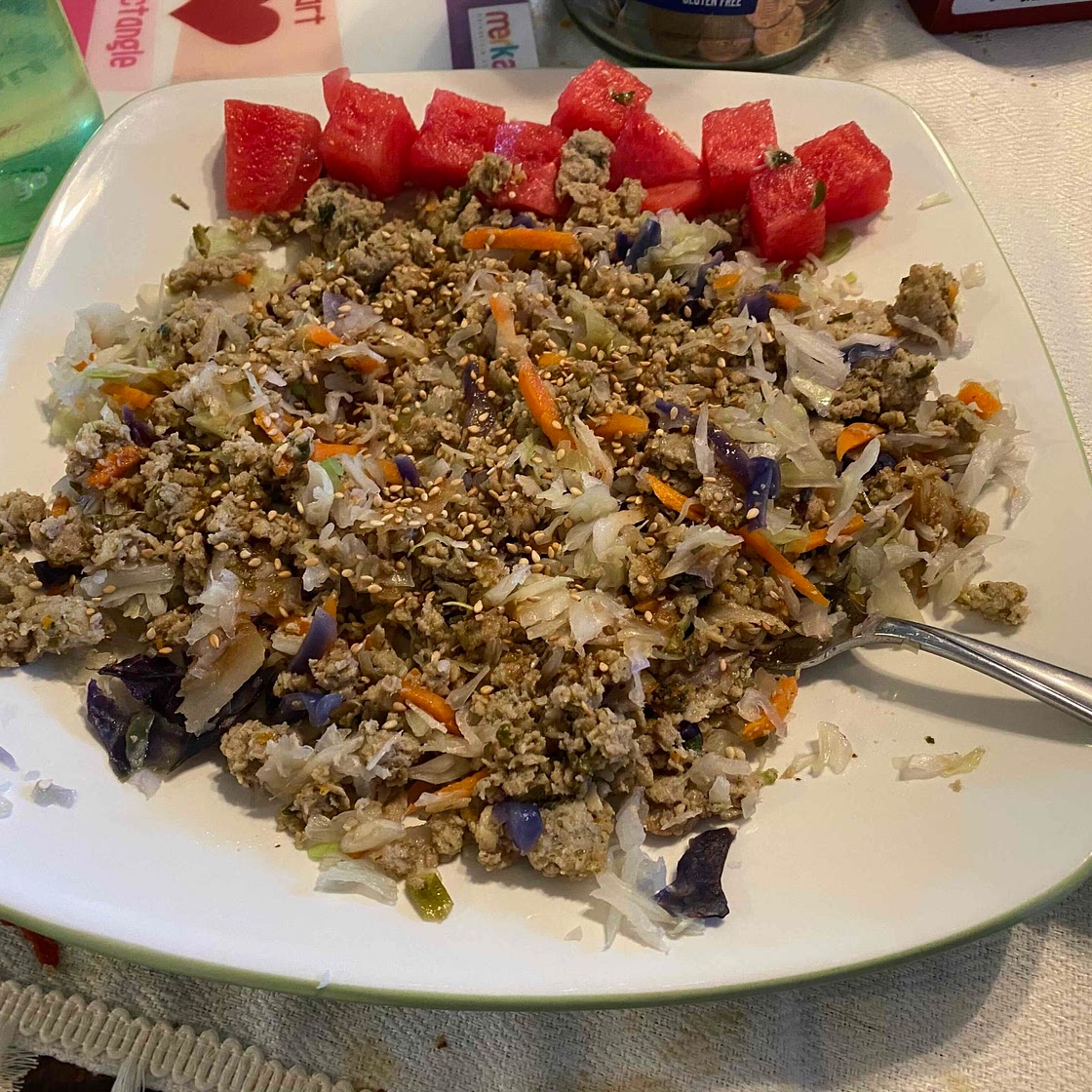 Egg Roll in a Bowl (no ingredients)