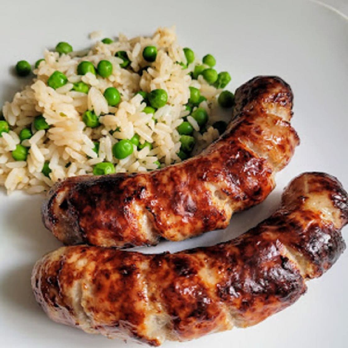 Air Fryer Honey Garlic Sausages